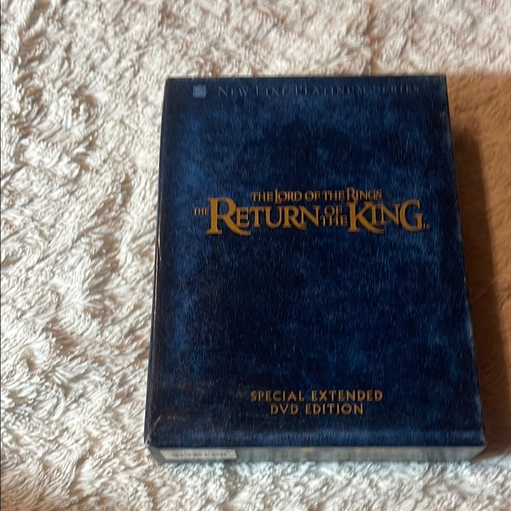 The Lord of the rings return of the King special extended DVD edition